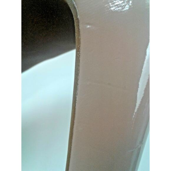 Jessica Simpson Womens Gold Glitter Platform 5.5" T-Strap Heels/Sandals Sz 9.5 - Picture 11 of 11